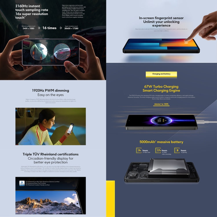 Xiaomi POCO M6 Pro Global, 12GB+512GB, In-screen Fingerprint, 6.67 inch MIUI 14 MediaTek Helio G99-Ultra Octa Core 2.2GHz, NFC, Network: 4G Xiaomi POCO M6 Pro Global, 12GB+512GB, In-screen Fingerprint, 6.67 inch MIUI 14 MediaTek Helio G99-Ultra Octa Core 2.2GHz, NFC, Network: 4G